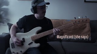 Magnificent She Says  Elbow  Bass Cover [upl. by Valdemar]