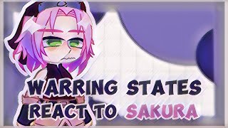 Warring States React to Sakura Haruno [upl. by Etiuqram636]