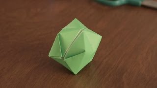 How to Make an Origami Balloon  Simple amp Fun Origami [upl. by Aredna101]