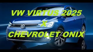 CHEVROLET ONIX PLUS 2025 OU VW VIRTUS 2025 [upl. by Dutch]