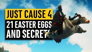 Just Cause 4  21 Secrets and Easter Eggs [upl. by Anyale]