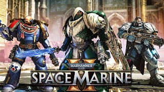 Warhammer 40k Space Marine 2 NEW Gameplay Weapons Bosses PVP Multiplayer and Deep Customization [upl. by Rothwell405]