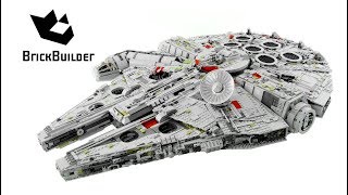 LEGO STAR WARS 75192 Millennium Falcon  Speed Build for Collecrors  Biggest Lego Set Ever [upl. by Barris45]