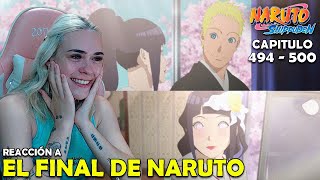 LA BODA DE NARUTO Y HINATA  REACCIÓN A NARUTO SHIPPUDEN POR PRIMERA VEZ  494  500 [upl. by Johnath327]