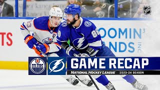 Edmonton Oilers vs New York Rangers  Full Game Highlights [upl. by Jain765]