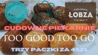 PACZKI 📦 Z TOO GOOD TOO GO  SKARBY Z DWÓCH PIEKARNI ZA 45ZŁ [upl. by Hildebrandt]