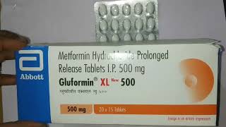 gluformin xl 500gluformin xl 500 tablets usesbenefitsdose and side effects [upl. by Sibylle704]