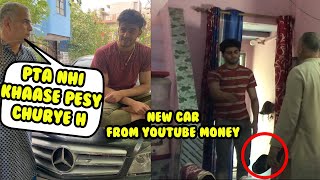 BUYING MY FIRST CAR FROM YOUTUBE MONEY FATHER REACTION 2021ANAS PATHAN [upl. by Nochur]