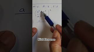 menentukan nilai Eksponen maths menghitung eksponen matematika [upl. by Osborn]