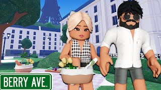 ✈️24 HOURS in PARIS with my BOYFRIEND🌷 Berry Avenue Roleplay [upl. by Limhaj]