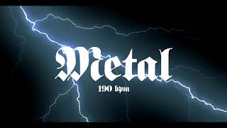 Metal Backing Track in A Minor 190 bpm [upl. by Gnek423]