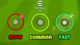 4 Joystick Control Settings And Tips To Play Like A PRO   Reupload  Tips and Tricks  Efootball [upl. by Pier]