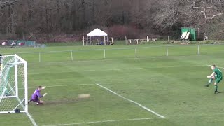 Miles Bartram  Romsey Town goalkeeper vs Hamworthy Rec [upl. by Iretak]