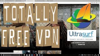 TOTALLY FREE VPN  UltraSURF for Windows Android and TV Sticks [upl. by Earahs561]