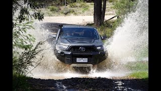 Tested 2021 Toyota HiLux Rugged X [upl. by Anelrats624]