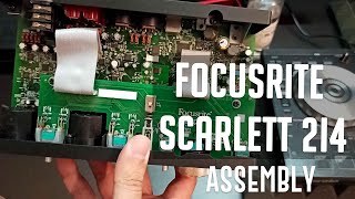 Focusrite Scarlett 2i4 Audio Interface Repair [upl. by Terchie]