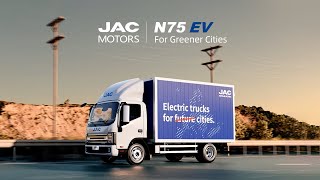 JAC N75 EV Leading the Future of Green Logistics [upl. by Fredi363]