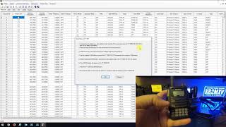 Yaesu FT70DR ADMS10 Programming Demo [upl. by Carpenter]