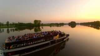 2013 Bayern3 Partyschiff Deggendorf by onaircam [upl. by Anavi810]