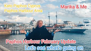 The Paphos Harbour whats New for February Kato Paphos Harbour Cyprus [upl. by Anahoj424]