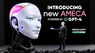 AMECA Humanoid Robots GPT3 amp GPT4 Upgrade Shocks the World Approaching SINGULARITY [upl. by Holder]