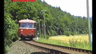 KBS 602 Bilderbogen Eifelquerbahn Andernach  Gerolstein 198990 [upl. by Attelrahs]