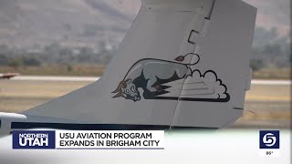 USU expands their aviation program to Brigham City [upl. by Ahseiyn996]