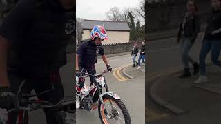 Montesa Repsol showroomyard workshop try out 💪 Wheelies bouncing team jump wannabe tonibou [upl. by Berta981]