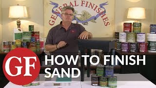 How to Finish Sand [upl. by Auhsej]