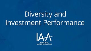 Diversity and Investment Performance [upl. by Aseuqram]