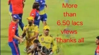 A little glimpse of Mahendra Singh Dhoni  Ipl 2023 DC VS CSK [upl. by Drofnas]