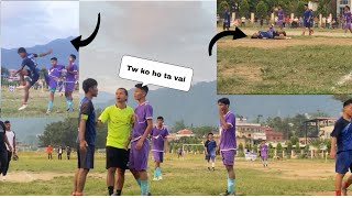 Game ma kta haru ko lafada vayo😡bishamvlogs football [upl. by Daenis]