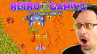 Hybris 1988 on a REAL Amiga 500  RETRO GAMING REWIND EP3 [upl. by Eilojne]