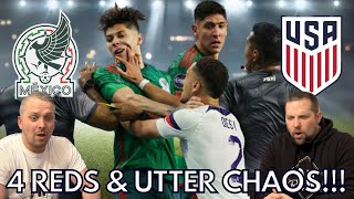 British Reactions to USA vs Mexico CONCACAF 2023 Highlights [upl. by Lleret312]