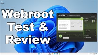 Webroot Antivirus Test amp Review 2024  Antivirus Security Review  Max Security Test [upl. by Lesirg]