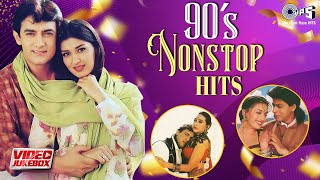 90s Non Stop Hits  Bollywood 90s Romantic Songs  Love Songs  90s Evergreen Hindi Video Jukebox [upl. by Mongeau534]