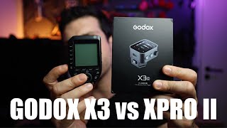 Godox X3 vs Xpro II  Qual o melhor rádio flash em 2024 [upl. by Yvor]