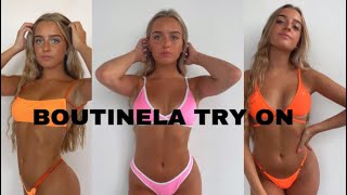 BOUTINELA BIKINI TRY ON HAUL [upl. by Einahpet]