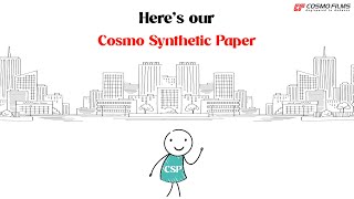 Durable and Waterproof Paper  Cosmo Synthetic Paper [upl. by Sitoeht176]