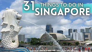 Best Things to do in Singapore 4K [upl. by Atiram]