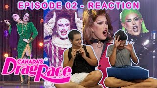 Canadas Drag Race  Season 2  Episode 2  BRAZIL REACTION [upl. by Syhr]