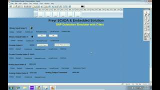 DNP3 Protocol RTU IED Outstation simulator with Citect HMI [upl. by Joaquin]