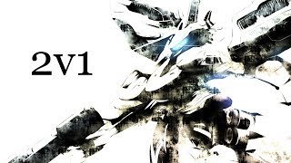 ARMORED CORE FOR ANSWER  2v1 PvP Fight 【ACFA】 [upl. by Ttezil55]