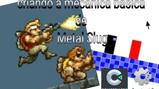 criando a mecânica básica de Metal Slug no construct 2 e 3 [upl. by Fabri979]