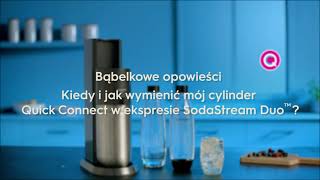 Jak wymienić nabój z gazem w ekspresie do wody SodaStream DUO [upl. by Nimaynib912]