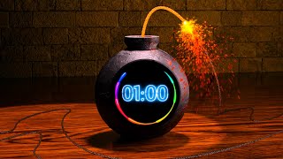 1 Minute Timer Bomb 3D TIMER 💣 [upl. by Roti555]