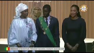 Sénégal  Cérémonie D’investiture Président Bassirou Diomaye Faye [upl. by Eltsirk]