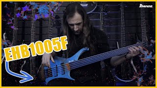 Ibanez Fretless Bass EHB1005FAOM  Linus Klausenitzer [upl. by Davenport]