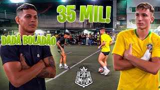 JUNINHO MANELLA vs DADÁ BOLADÃO  O GRANDE JOGO [upl. by Adnirb]