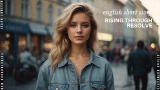 Learn English I Listening I Vocabulary I Reading I Short Story I Rising Through Resolve [upl. by Llenrahs]